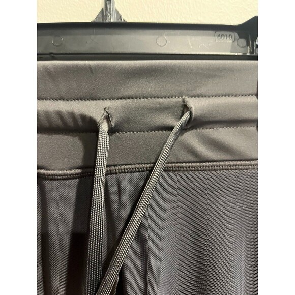 Halara Women Gray A Line Maxi Skirt XS Drawstring Mesh Elastic Waist Pull-On NWT - Picture 9 of 9